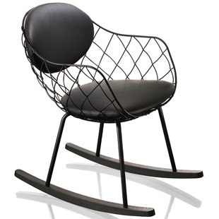 Magis Pi&ntilde;a Rocking Chair Schommelstoel Zwart
