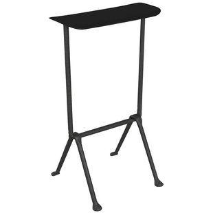 Magis Officina Barkruk H75 Polypropylene Antraciet/zwart