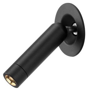 Marset Ledtube Mini Spot Wandlamp LED Zwart