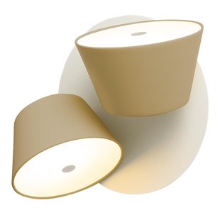 Marset Tam Tam A2 Wandlamp Halfmat Olijfgeel
