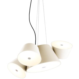 Marset Tam Tam 3 Hanglamp Halfmat Wit