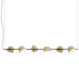 Marset Tam Tam 6 Hanglamp Halfmat Olijfgeel