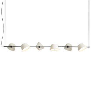 Marset Tam Tam 6 Hanglamp Halfmat Gebroken Wit