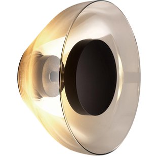 Marset Aura Wandlamp LED&Oslash;18 Transparant Smoked