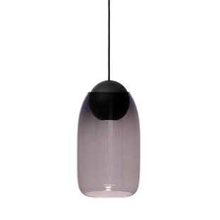 Mater Design Liuku Hanglamp Ball Zwart Eiken Violet