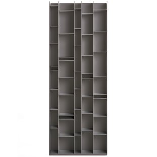 MDF Italia Random Boekenkast Grijs MDF Italia Random Boekenkast Grijs