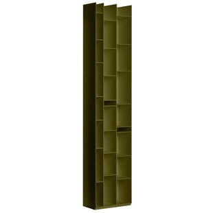 MDF Italia Random 3C Boekenkast Dark Olive Green
