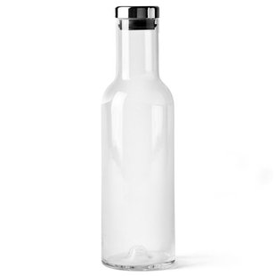 Audo Copenhagen Bottle Karaf 1L Transparant/staal