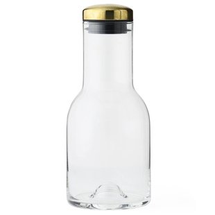 Audo Copenhagen Bottle Karaf 0,5L Transparant/messing