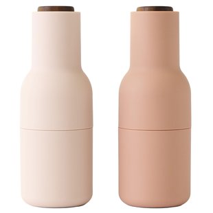 Audo Copenhagen Bottle Grinder Peper- En Zoutmolen Nudes Walnoot