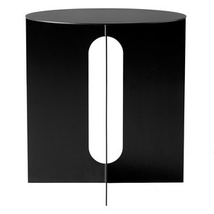 Audo Copenhagen Androgyne Bijzettafel&Oslash;40 Zwart