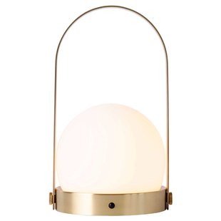 Audo Copenhagen Carrie Tafellamp LED Oplaadbaar Brushed Brass