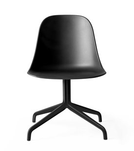 Audo Copenhagen Harbour Side Swivel Stoel Zwart Zwart