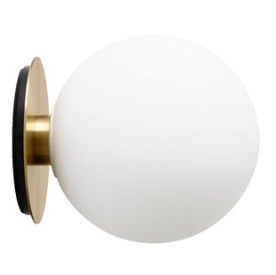 Audo Copenhagen TR Bulb Plafond- En Wandlamp Mat Messing