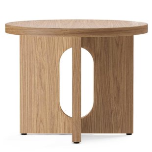 Audo Copenhagen Androgyne Bijzettafel&Oslash;50 Naturel Eiken