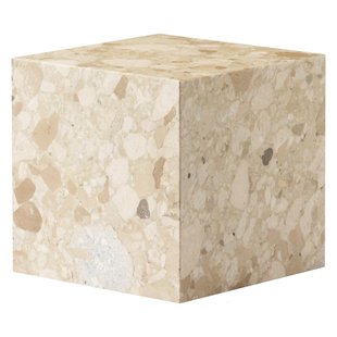Audo Copenhagen Plinth Cubic Bijzettafel 40x40 Kunis Breccia Marmer Audo Copenhagen Plinth Cubic Bijzettafel 40x40 Kunis Breccia Marmer