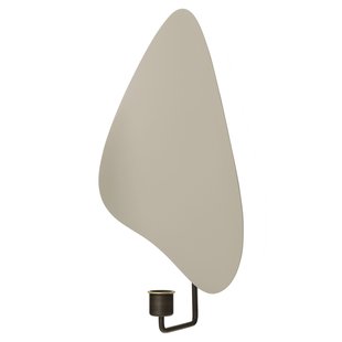 Audo Copenhagen Flambeau Kandelaar Wand Medium Bronzed Brass/Grey