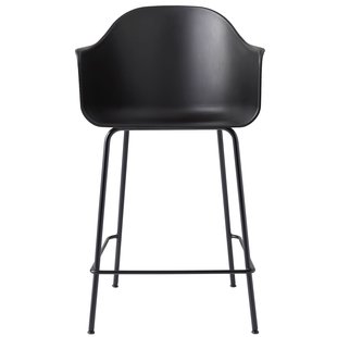 Audo Copenhagen Harbour Counter Barkruk Black