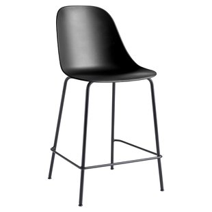 Audo Copenhagen Harbour Side Counter Barkruk Black