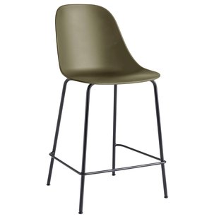 Audo Copenhagen Harbour Side Counter Barkruk Olive