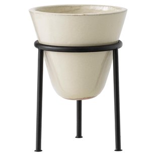 Audo Copenhagen Daiza Plantenbak H35&Oslash;25 Ivoor