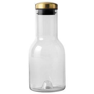 Audo Copenhagen Bottle Karaf 0,5L Smoke/messing
