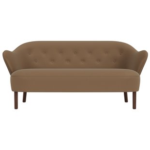 Audo Copenhagen Ingeborg 2,5-zits Bank Donker Eiken Grand Mohair 1103