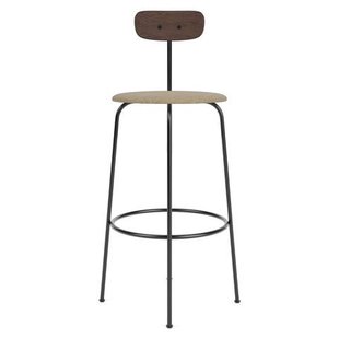 Audo Copenhagen Afteroom Bar Barkruk H101 Zitting Bouclé 02 Donker Eiken Audo Copenhagen Afteroom Bar Barkruk H101 Zitting Bouclé 02 Donker Eiken