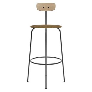Audo Copenhagen Afteroom Bar Barkruk H101 Zitting Bouclé 02 Naturel Eiken Audo Copenhagen Afteroom Bar Barkruk H101 Zitting Bouclé 02 Naturel Eiken