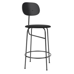 Audo Copenhagen Afteroom Counter Plus Barkruk H97 Zitting Si&euml;rra 1001 Zwart