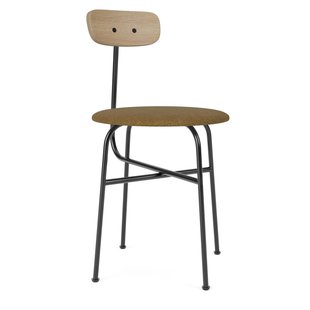 Audo Copenhagen Afteroom Dining Eetkamerstoel Zitting Boucl&eacute; 06 Naturel Eiken