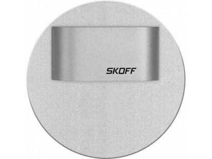 Skoff Rueda Mini Short LED - inbouw wandverlichting - 60 x 60 mm - 0,4W LED incl. - 10Vdc - inox - 4000K