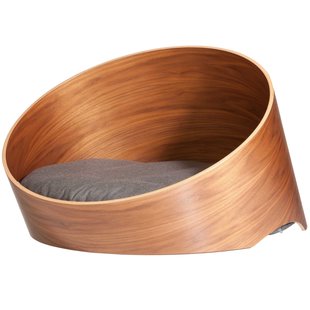 MiaCara Covo Hondenmand&Oslash;60 Walnoot Kussen Mocca