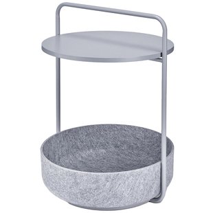 MiaCara Tavolino Kattenmand Bijzettafel&Oslash;50 Concrete