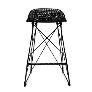 Moooi Carbon Low Barkruk H66 Zwart