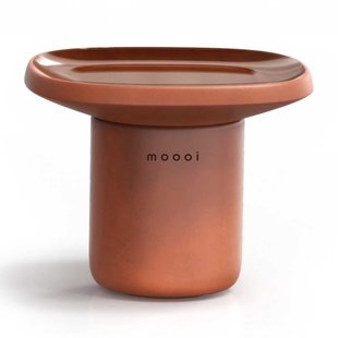 Moooi Obon Square High Bijzettafel Terracotta