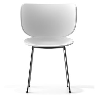 Moooi Hana Eetkamerstoel Set Van 2 Chroom Onderstel White