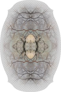 Moooi Carpets Diamond Tree Vloerkleed 267x400 Polyamide Grijs