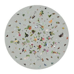 Moooi Carpets Garden Of Eden Vloerkleed&Oslash;250 Polyamide Grijs