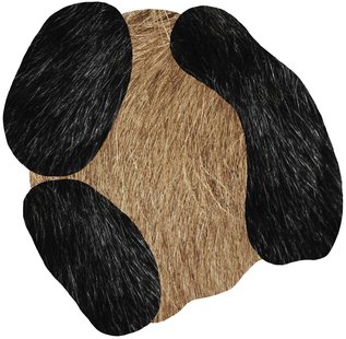 Moooi Carpets Bearded Leopard 2 Vloerkleed 150x147