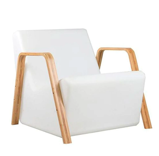 New Garden Tarida Arms - zetel met verlichting op zonne-energie - oplaadbare batterij - 69 x 77 x 66 cm - 4W RGB LED incl. - IP65  - wit