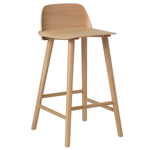 Muuto Nerd Barkruk 65 Eiken Muuto Nerd Barkruk 65 Eiken