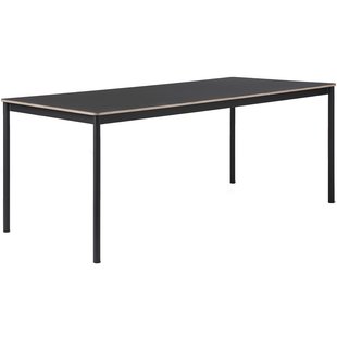 Muuto Base Bureau Zwart,multiplex Rand 140x80