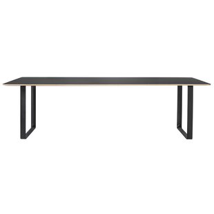 Muuto 70/70 Tafel 255x108 Zwart