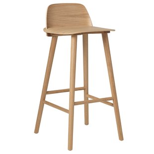 Muuto Nerd Barkruk 75 Eiken