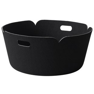 Muuto Restore Round Opbergmand Zwart Muuto Restore Round Opbergmand Zwart