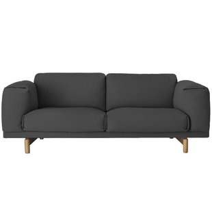 Muuto Rest Bank Tweezitter Vancouver 13 Eiken Onderstel Muuto Rest Bank Tweezitter Vancouver 13 Eiken Onderstel