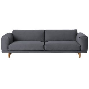Muuto Rest Bank Driezitter Vancouver 13 Eiken Onderstel
