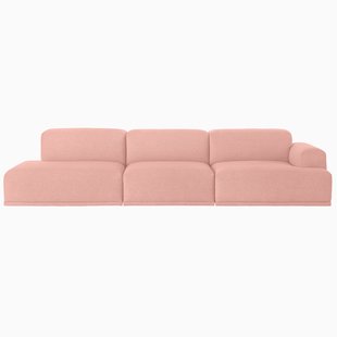 Muuto Connect Bank Driezitter Steelcut Trio 515 Rechts