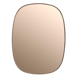 Muuto Framed Spiegel Small Roze/roze Glas
